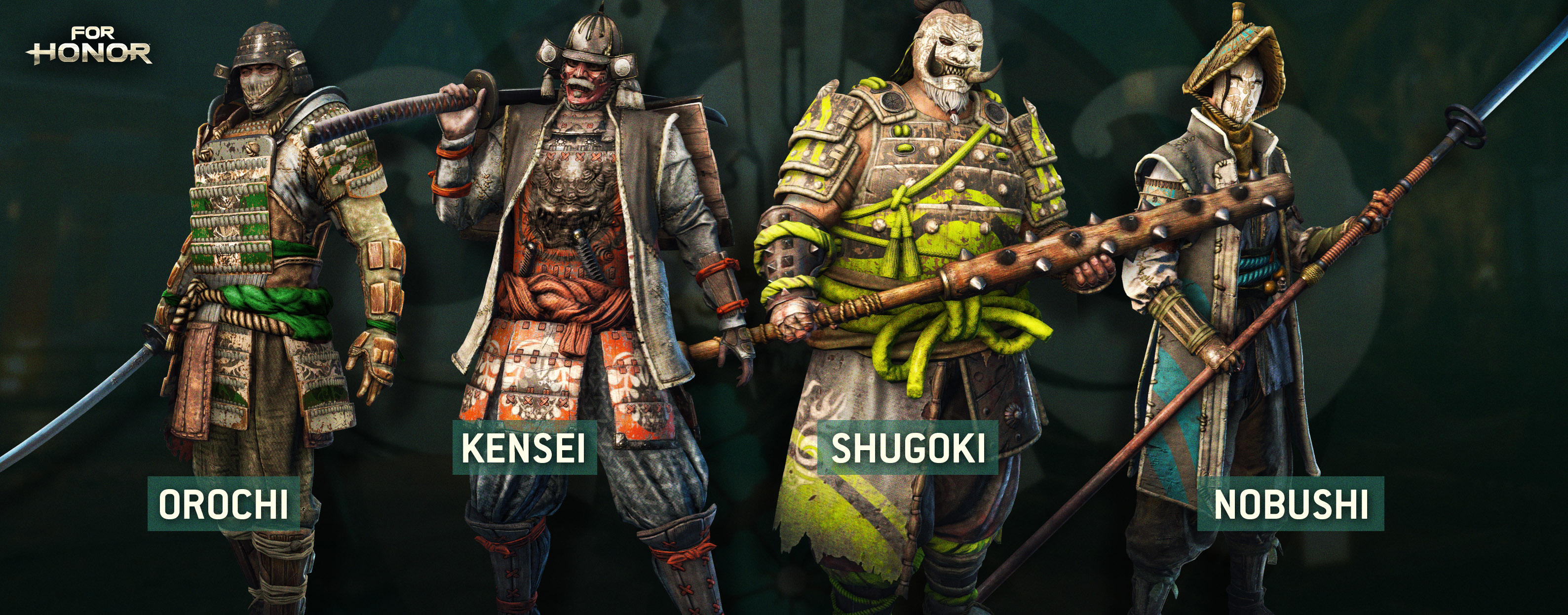 For Honor classes Samurai